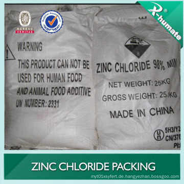 98% min Zinkchlorid (zncl2)